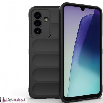 Magic Shield guminis dėklas - juodas (Samsung Galaxy A17) Magic Shield guminis dėklas - juodas (Samsung Galaxy A17)